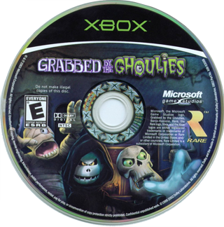 Grabbed by the Ghoulies (USA) Game Disc
